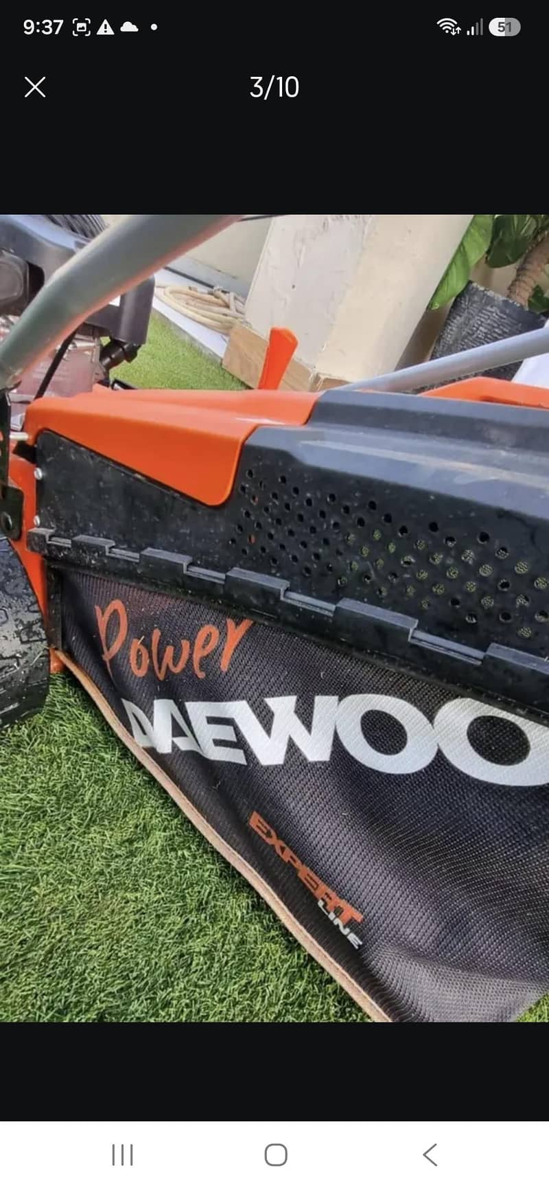 Grass cutting machine, Daeewoo Original 2