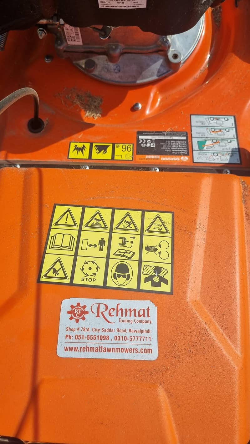 Grass cutting machine, Daeewoo Original 9