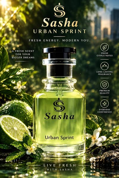 The Pakistan best perfume (SASHA PERFUME)