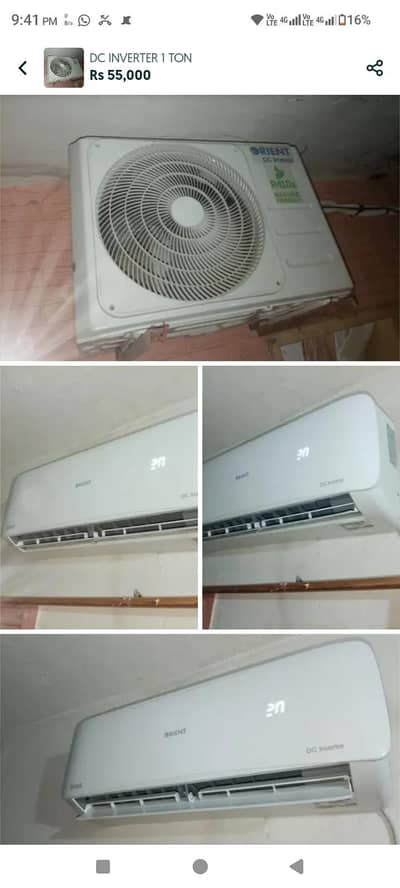 DC INVERTER 1 TON ORIENT