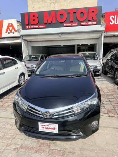 Toyota Corolla Altis Grande 2017 total genuine paint