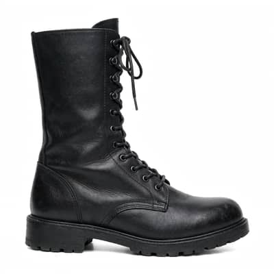 Original Foji Army Long Boot Size 8 - DMS - Urgent Sale Shah Faisal