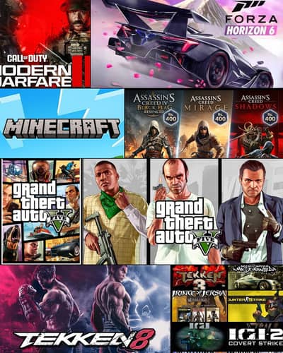 PC GAMES INSTALL KRWAYE ALL OVER PAKISTAN RS=2150 10 PC GAMES