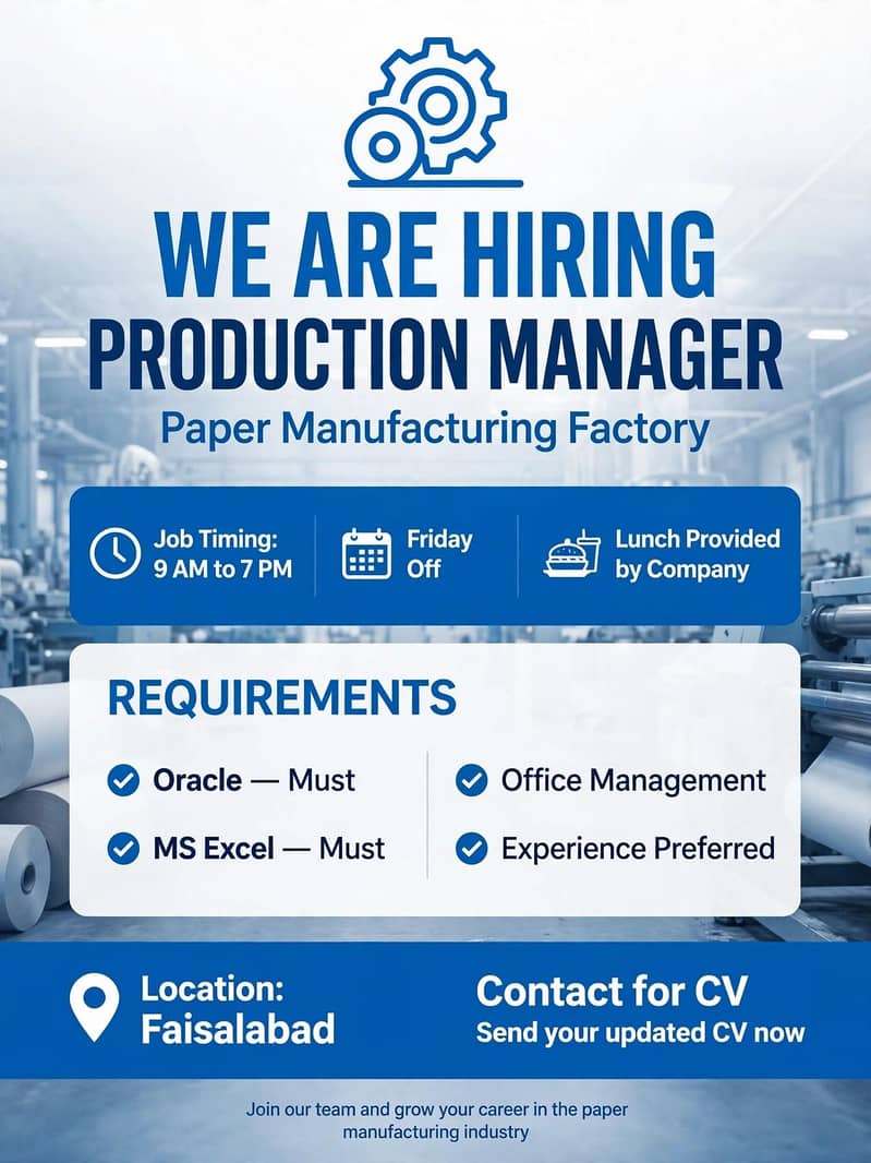 Production Manager 0