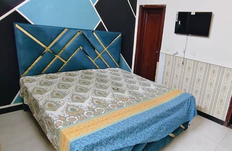 1bed furnished apartments available for rent land mark plza gahuri town pahse 5