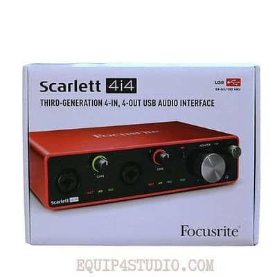 Focusrite Scarlett 3rd Gen Audio Interface – Premium Condition