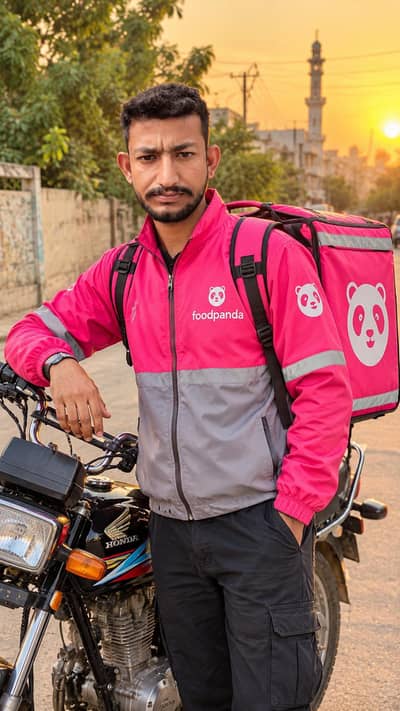 I want to job bike rider
