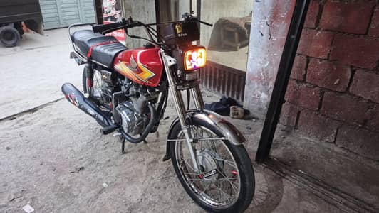 Honda 125 21 model isb regesterd