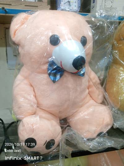 velvet stuff teddy bear