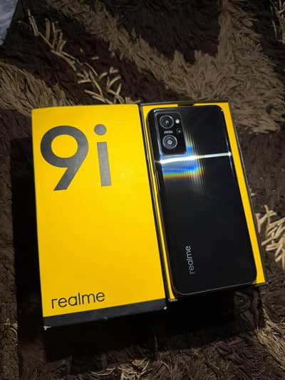 Realme 9i 6/18 with box all ok