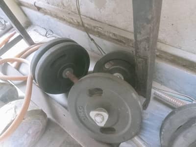 body building gym ka Saman used hai for sale