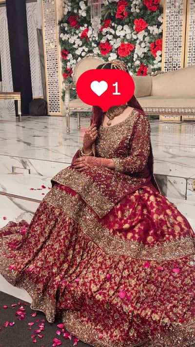 Beautiful Haris Shakeel Farshi Lehnga finding another beautiful bride