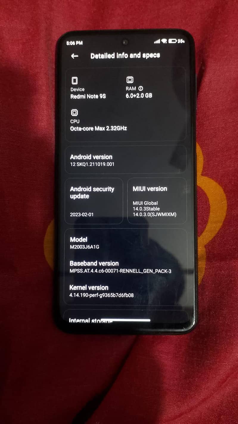 Xiaomi Redmi Note 9S 2