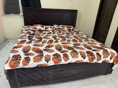 Bed for sale | double bed with spring wla mattress