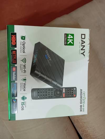 Dany Amaze AX-550 Android TV Box with full Accessories