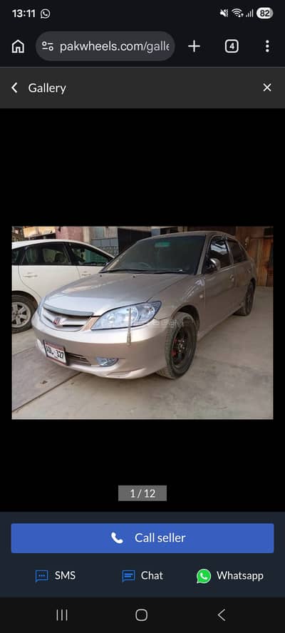 Honda Civic EXi 2001