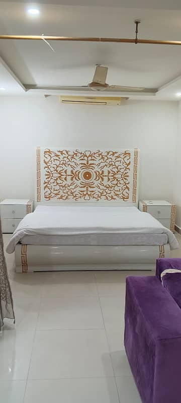Main Cantt Furnished Bedroom kitchen T. V. L For Rent fully Furnished