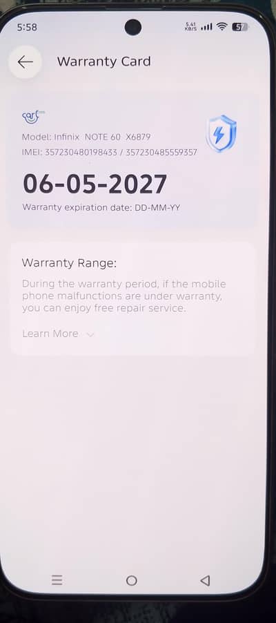 Infinix Other Model