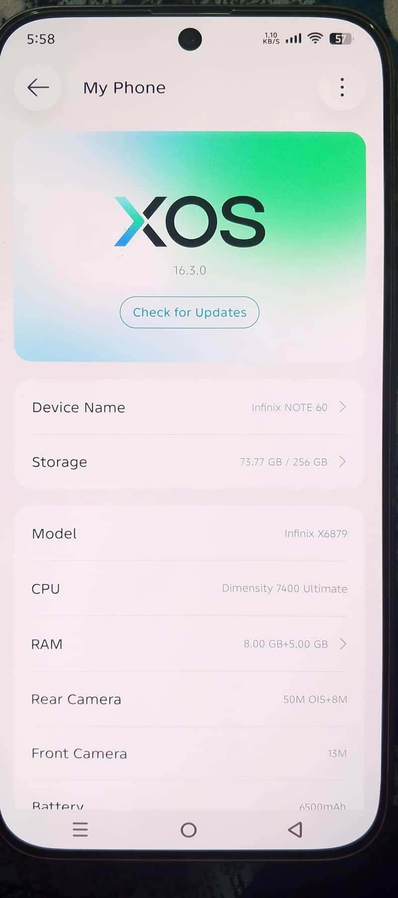 Infinix Other Model 1