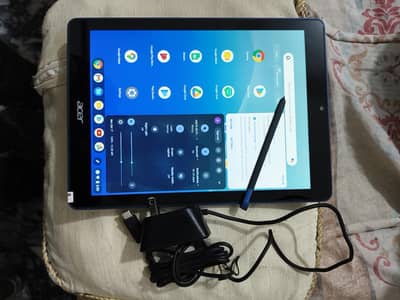 came from abroad, acer brand tab 4,32 with touch pen , with 10/10 con