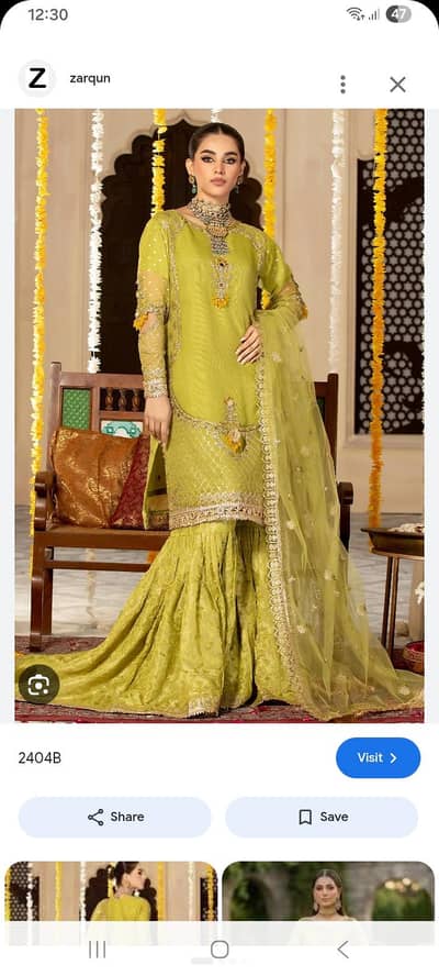 mehndi dress