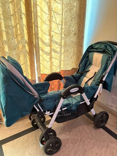 Shenma Twin Baby Stroller/Pram