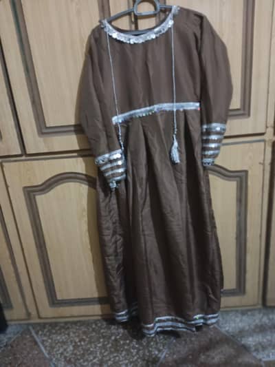 silk frock ready to wear