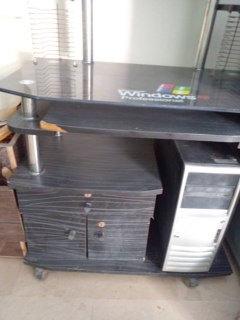 Computer table trolley 3