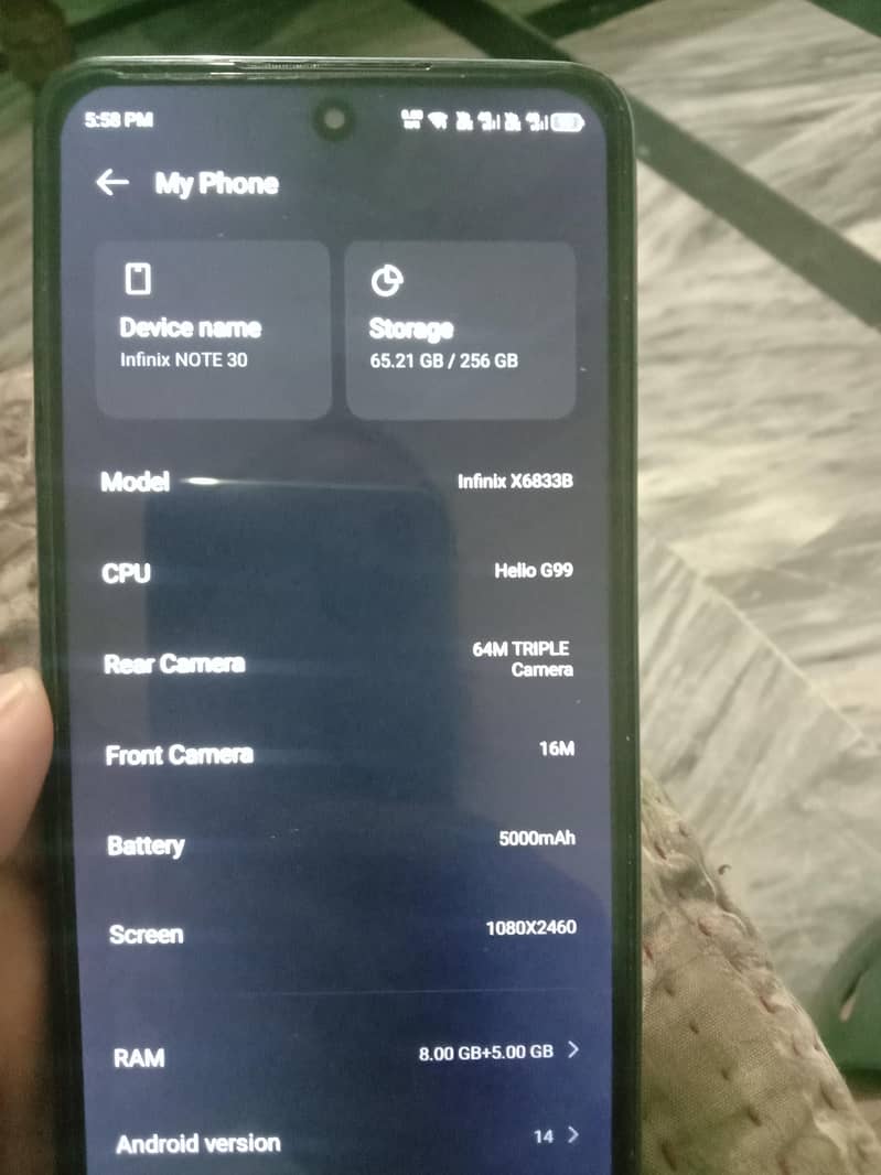 Infinix Note 30 3