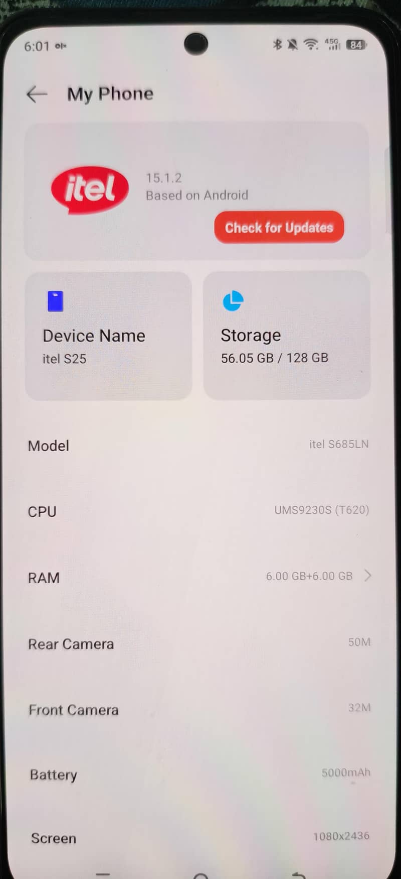 Itel S25 1