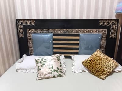 Wooden bed
