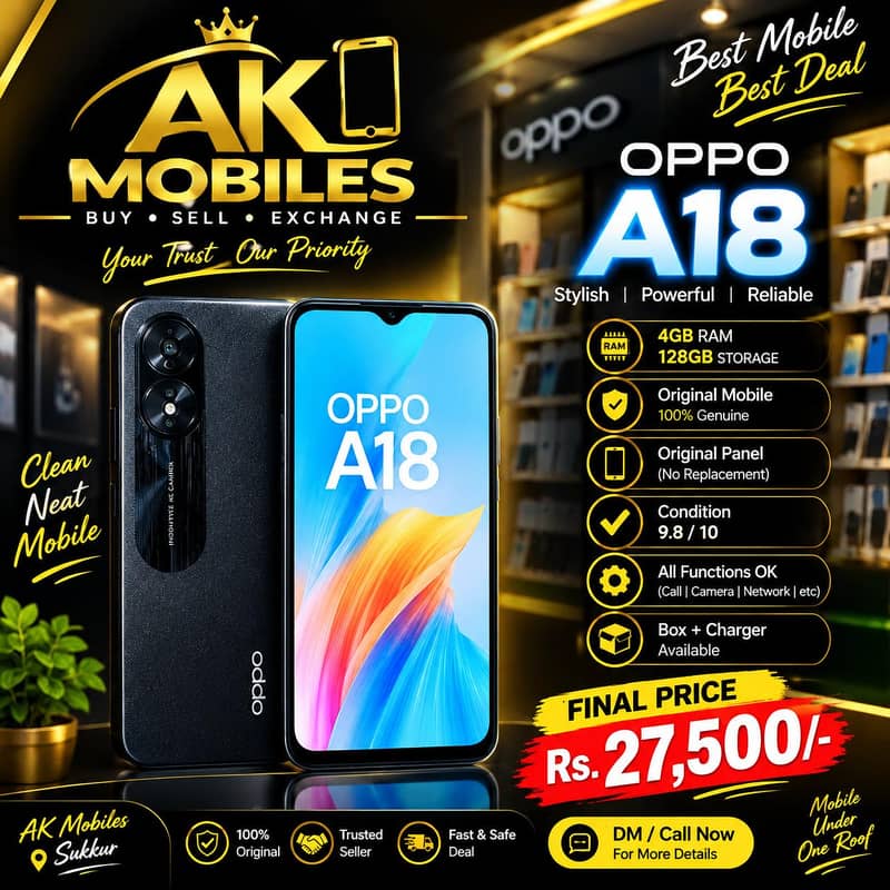 OPPO A18 0