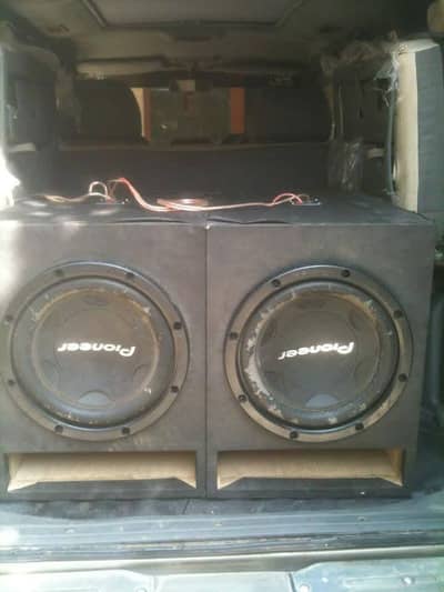 PIONEER WOFFER KENWOOD SPEAKER 4 CHENNEL AMPLIFIRE ORIGNAL BRANDED