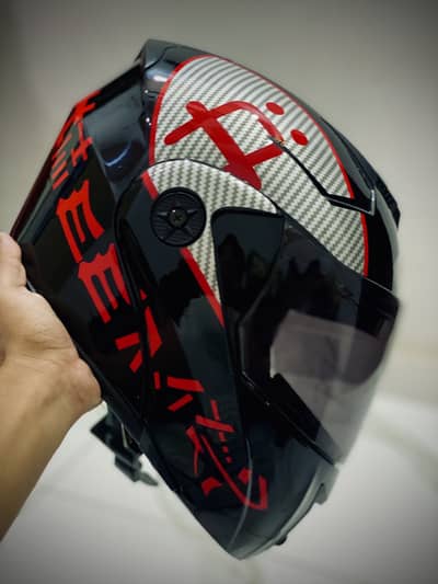 Flip-up helment