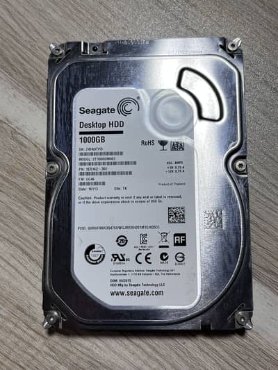 Seagate 1TB Desktop Hard Drive HDD – 7200 RPM