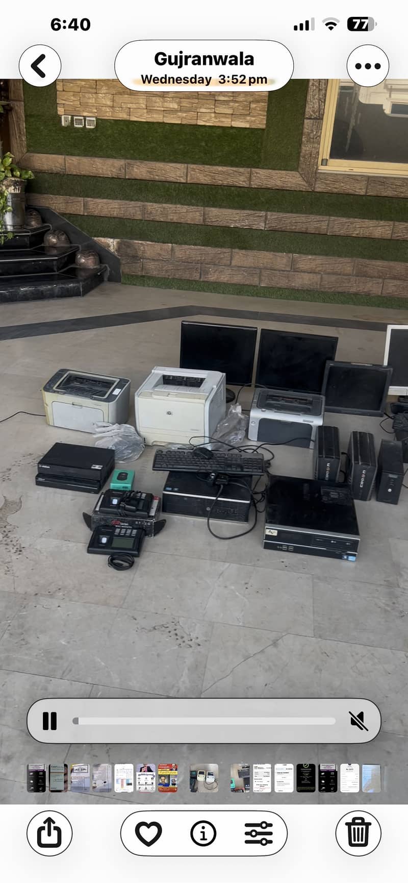 Barcode printer and invoice printer 0