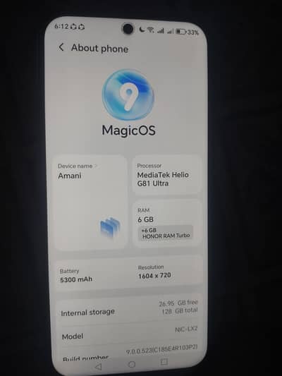 Honor x6c