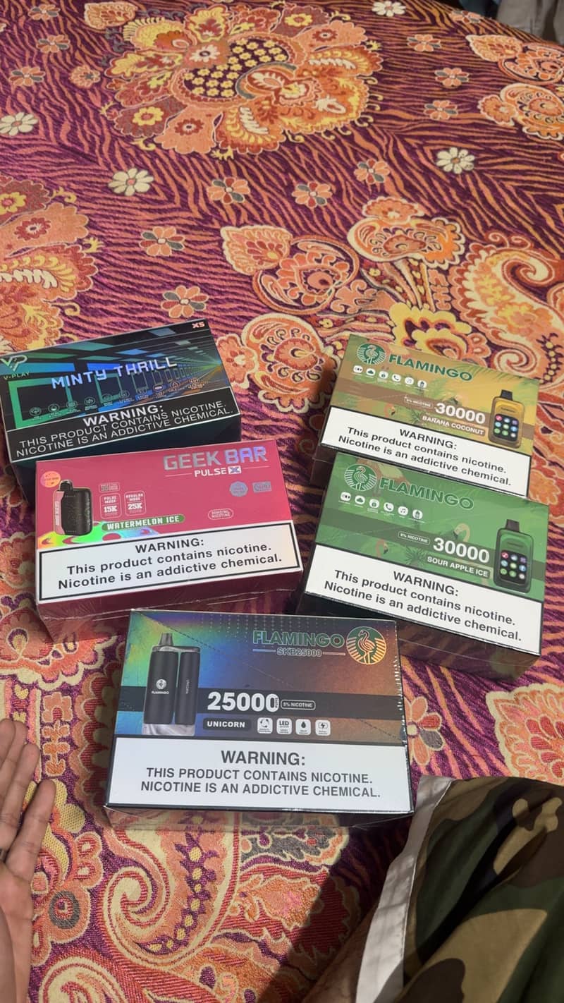 Disposable pod 6 packets 1