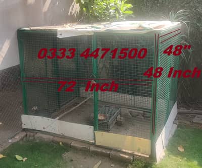Big Solid Iron Cage for Hens & other Birds