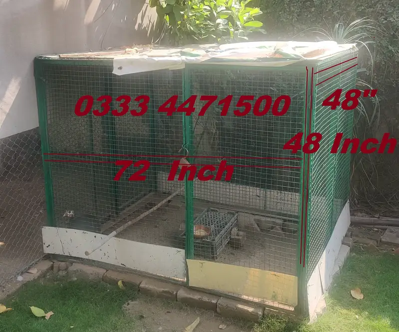 Big Solid Iron Cage for Hens & other Birds — photo 7