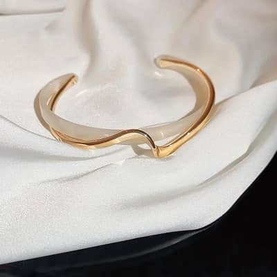 rose gold zircon bracelet set of 5