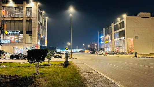 5 Marla Next to Corner Ground Floor Available For Rent Facing Lake City Main Boulevard & Business Bay