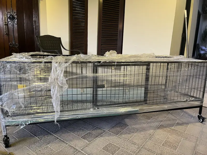 Large Layer Cage for Sale With Wheels-Spacious Metal Cage |Rawalpindi — photo 4