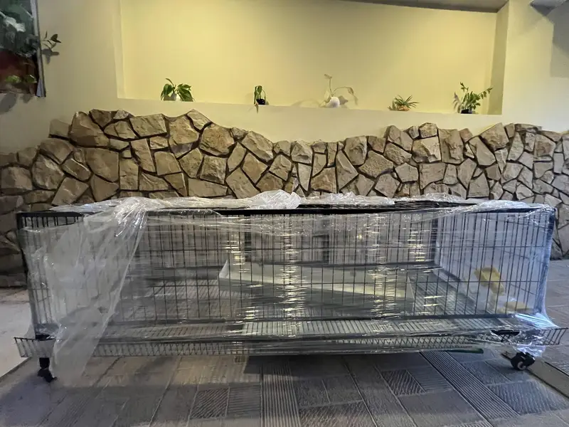 Large Layer Cage for Sale With Wheels-Spacious Metal Cage |Rawalpindi — photo 8