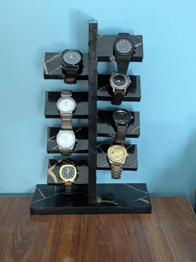 watch stand wooden