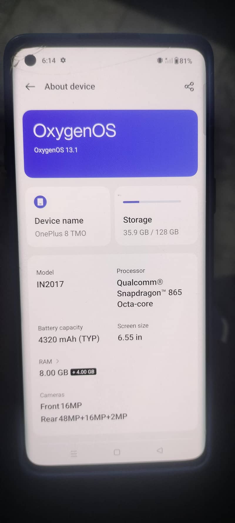 One Plus 8 3