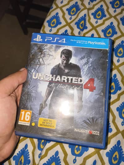 Uncharted 4: A thiefs end Ps4 CD