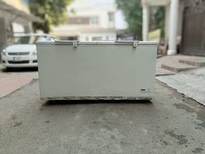 Haier Deep freezer 545 inverter double door Genuine fully okay f
