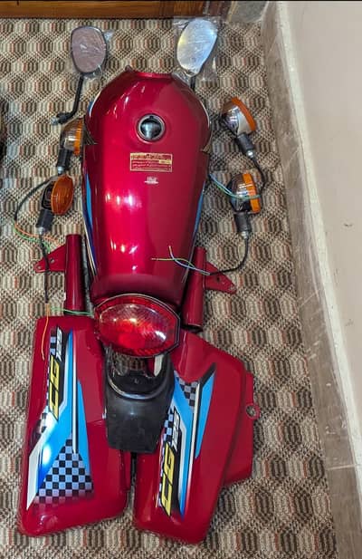 Honda CG 125 Original Spare Parts for Sale – Red