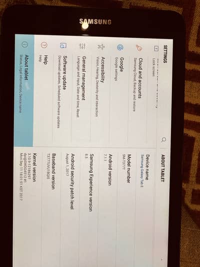 Samsung Galaxy Tab E